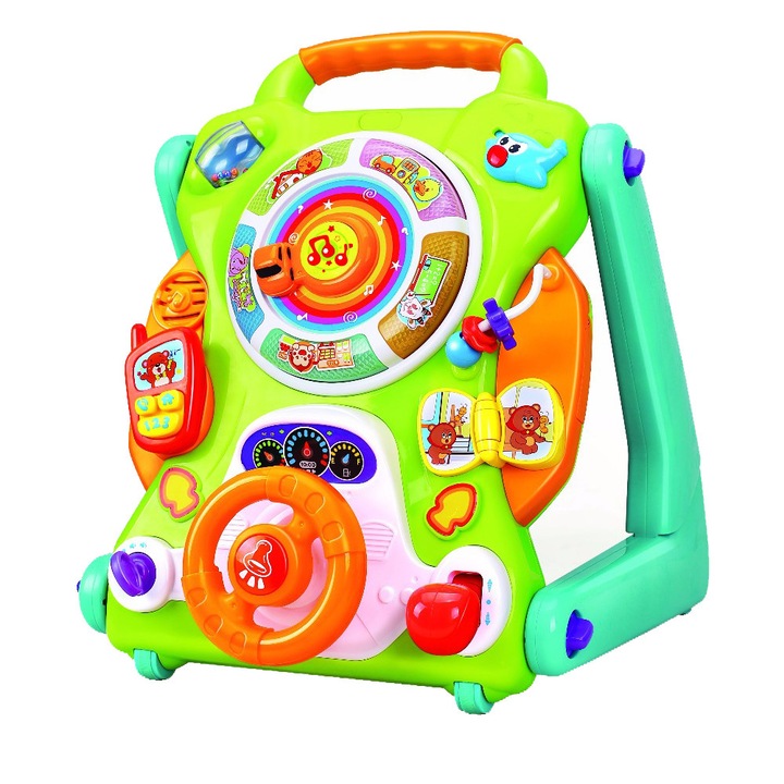 Antemergator Si Centru De Activitati Cu Masuta 3 in 1 Krista®