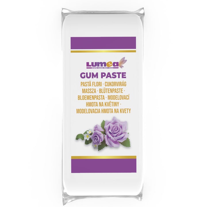 Pasta Flori Alb (gumpaste), 1kg - Lumea
