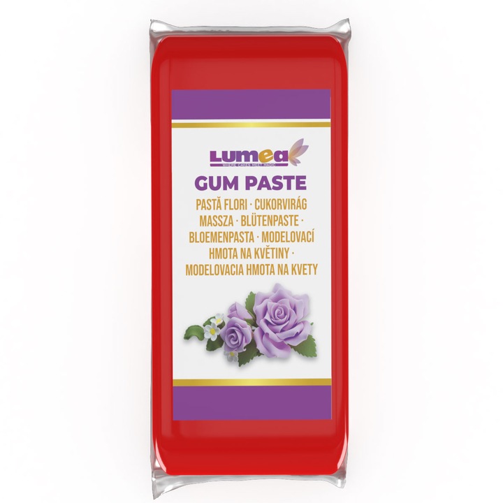 Pasta Flori Rosu, 1kg - Lumea