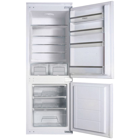 Combina frigorifica incorporabila Hansa BK316.3 , 242 l, Clasa F, Control mecanic, H 177 cm, Alb