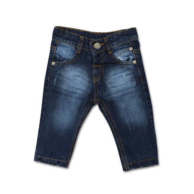 Blugi baieti 5019 albastri, prespalati, Albastru