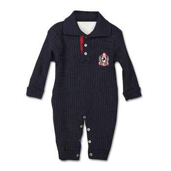 Salopeta tricotata baieti 1795 Bleumarin, 6-9 luni Salopeta tricotata baieti 1795 Bleumarin, 6-9 luni