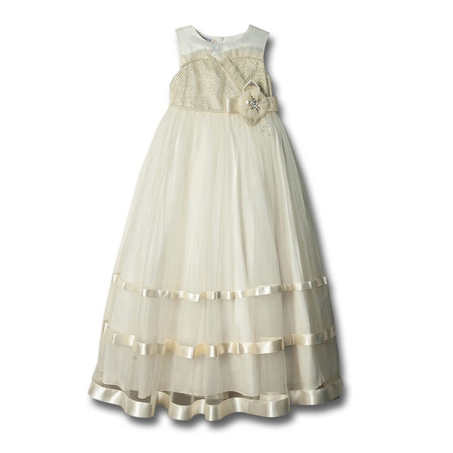 Rochie fete Belle Princess 1514 Ivoire