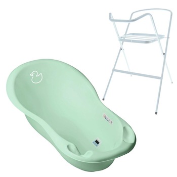 Set Cadita 86 cm cu suport metalic Duck Mint Set Cadita 86 cm cu suport metalic Duck Mint