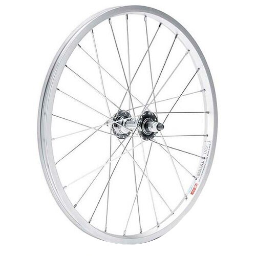 Roata fata 36H 26x1,75 tip MTB aluminiu culoare argintiu