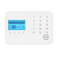 Sistem de alarma wireless Wale® JT-10TW, 2 senzori, control aplicatie Tuya, acumulator inclus, programabila armare/dezarmare, senzor miscare, senzor usa, sirena, telecomanda, pentru casa, birou, apartament, alb