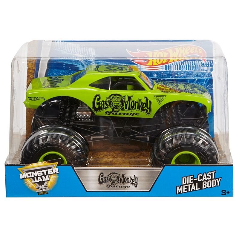 Hot wheels monster cheap jam gas monkey