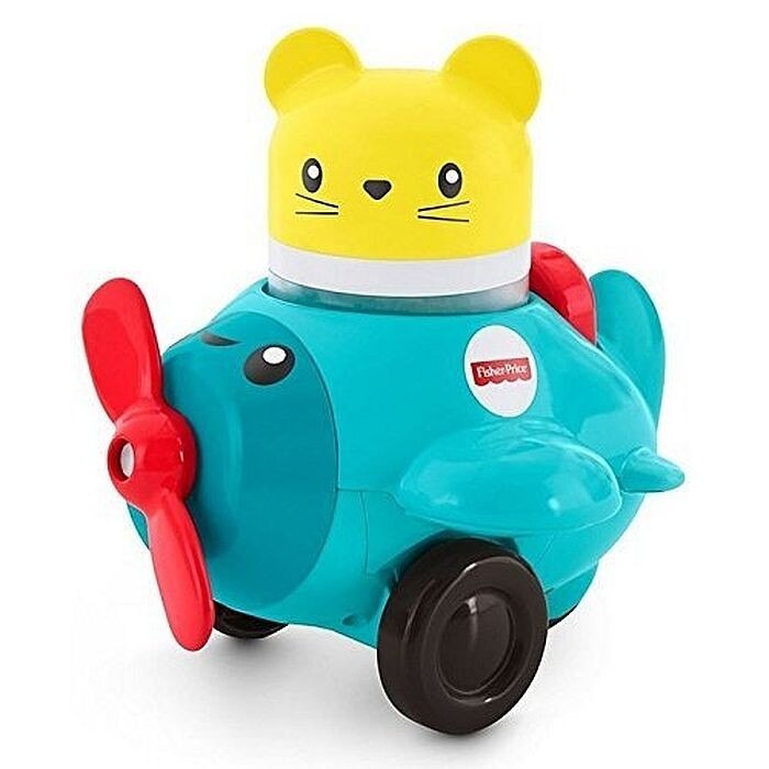 Jucarie interactiva Fisher-Price Avion Apasa si merge