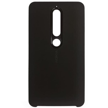 Husa de protectie Soft Touch pentru Nokia 6.1 (2018), CC-505 Black Husa de protectie Soft Touch pentru Nokia 6.1 (2018), CC-505 Black
