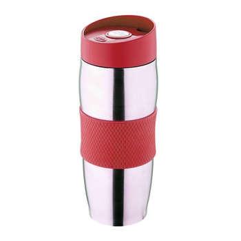 Cana termos Zilan, 380 ml, supapa etansare, rosu Cana termos Zilan, 380 ml, supapa etansare, rosu