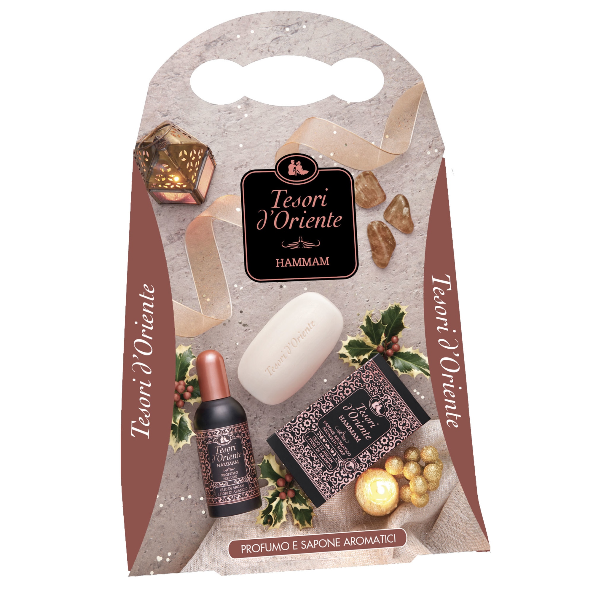 Set Tesori D'Oriente, Hammam, Femei: Apa de Toaleta, 100 ml + Sapun Solid, 100 gr