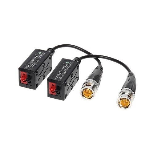 Video balun pasiv HD cu sistem de organizare