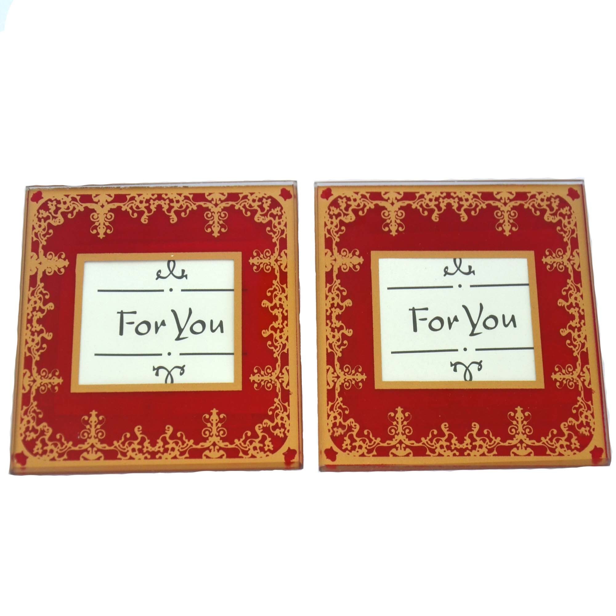 Set suport pentru pahare 2 buc/set