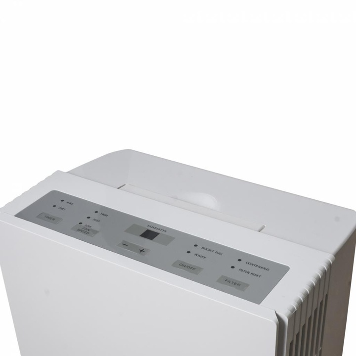 Dezumidificator de aer ARGO DRY Plus 25 - 25 l/ 24h, Higrostat incorporat, Panou de control digital, Timer, Filtru lavabil de purificare, Auto-restart