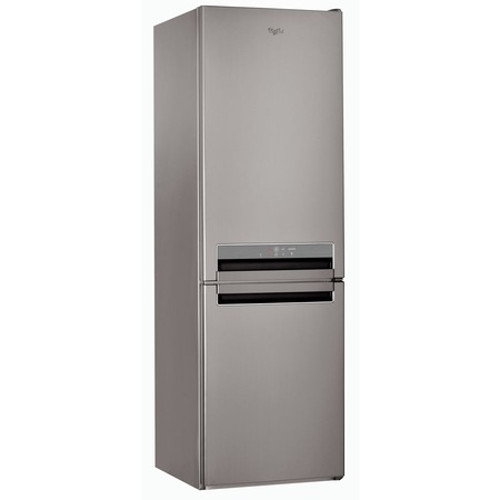 Combina frigorifica Whirlpool BSNF 8451 OX, 319 l, Clasa A+, Supreme No Frost, 6th Sense, H 188.5 cm, Inox