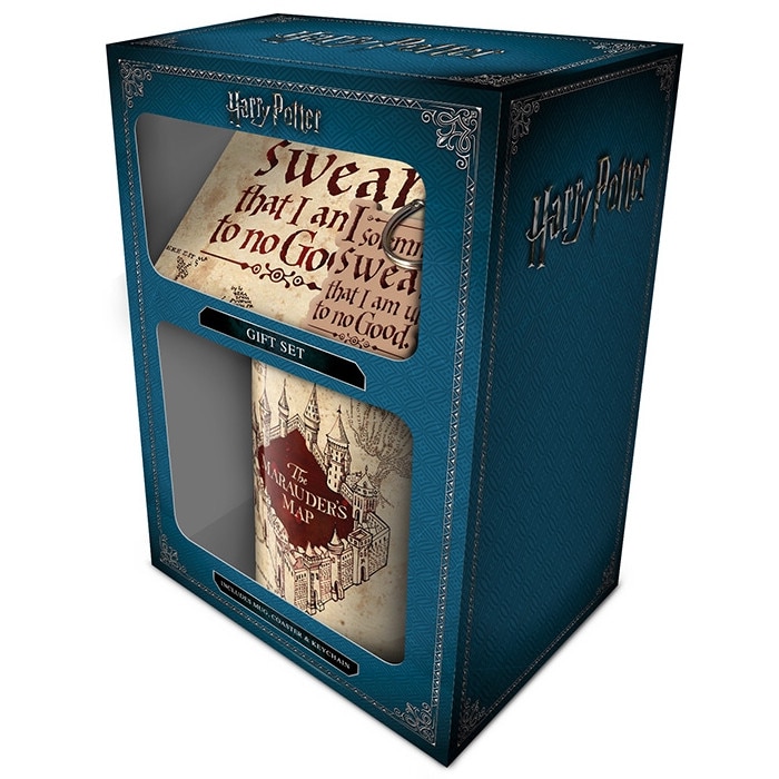 Set Cana 350 ml, Suport Pahare, Breloc Harry Potter