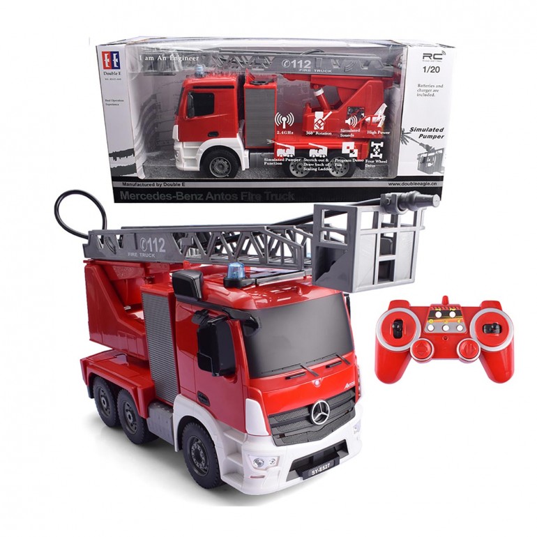 Masina de pompieri RC CaDa Mercedes Benz scara 1:20, E527-003