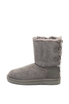 UGG, Cizme scurte de piele intoarsa Bailey UGG, Cizme scurte de piele intoarsa Bailey
