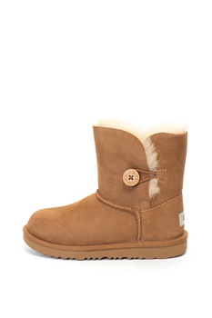 UGG, Ghete din piele intoarsa cu tehnologie TreadLite Bailey Button II UGG, Ghete din piele intoarsa cu tehnologie TreadLite Bailey Button II