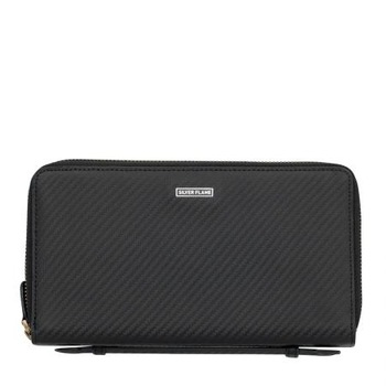 Portofel barbati Silver Flame SFM0103, Negru Portofel barbati Silver Flame SFM0103, Negru
