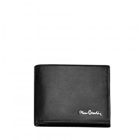 Portofel barbati din piele naturala Pierre Cardin PCL02307, Negru