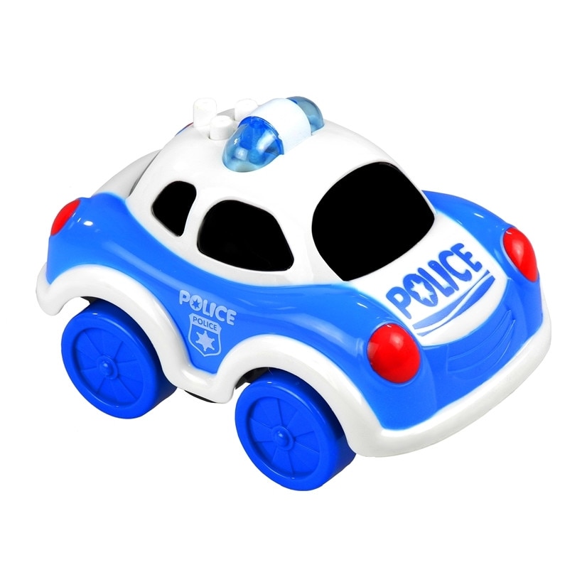 Masinuta de politie Mini cu sunete si lumini