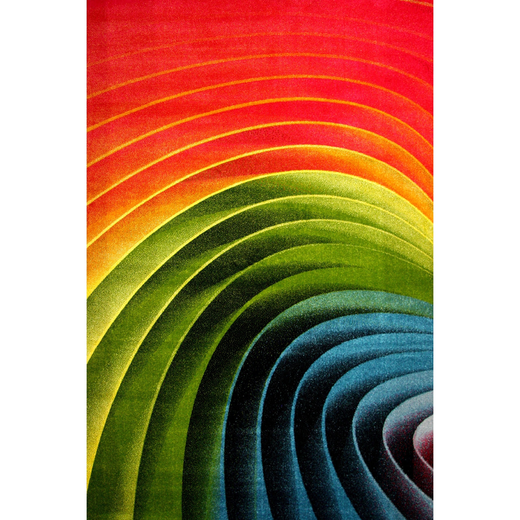 Covor Modern, Kolibri Spiral, Multicolor, 160x230 cm, 2300 gr/mp, 1.6x2.3 m Multicolor 160.00000000x230.00000000