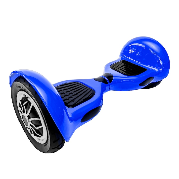 Hoverboard Evolio X-Board L, celule LG, 10", autonomie 20 km, viteza 12 km/h, albastru