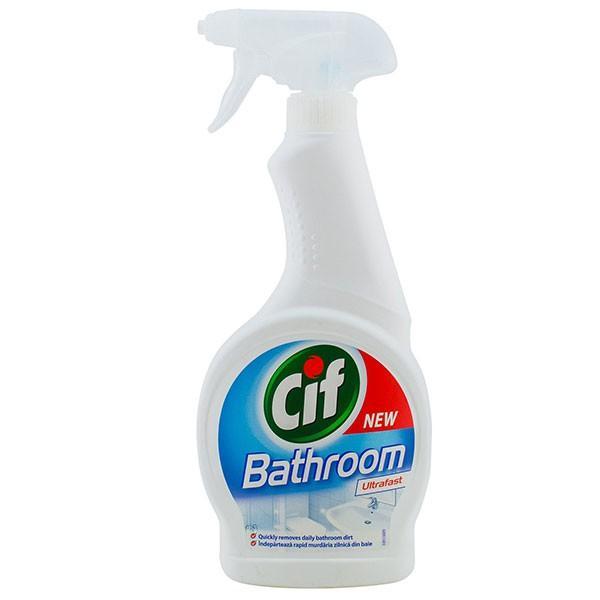 Solutie Curatare CIF Bagno Ultra Rapid Tip Spray, 500 ml, Ideal