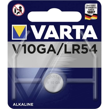 Baterie alcalina Varta AG10, L1131, LR1130, 189, V10GA Baterie alcalina Varta AG10, L1131, LR1130, 189, V10GA