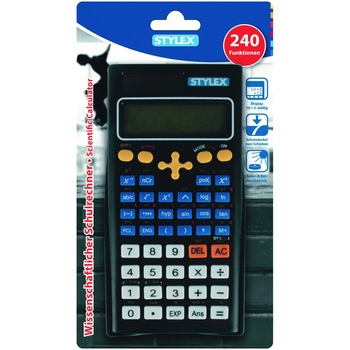 Calculator de birou stiintific Stylex 10+2 digiti, 240 functii Calculator de birou stiintific Stylex 10+2 digiti, 240 functii