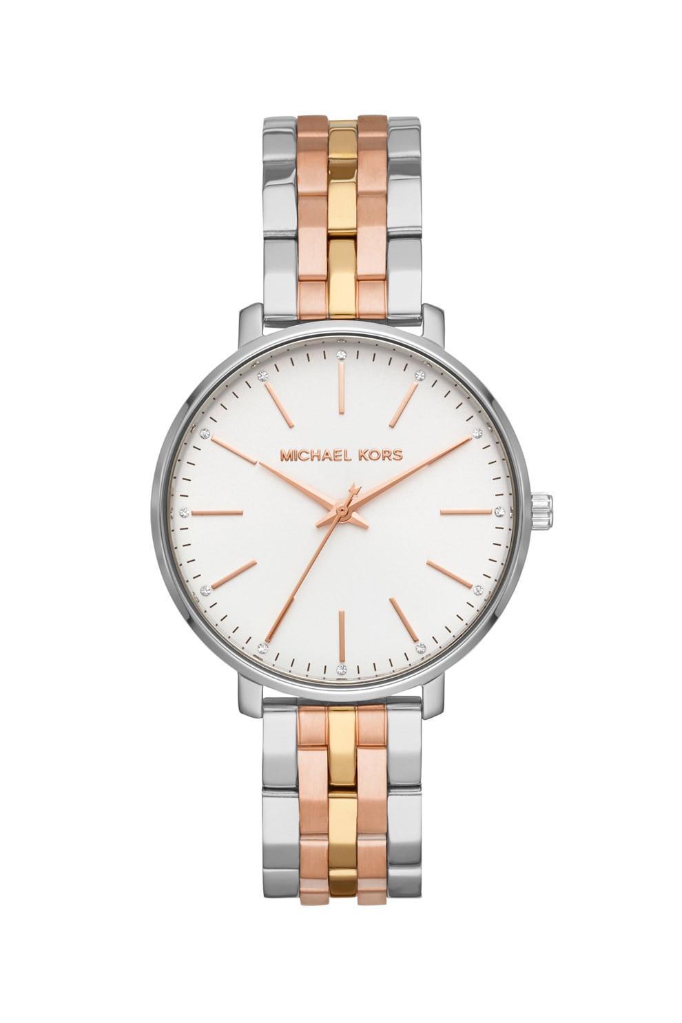 Michael Kors, Ceas din otel inoxidabil Pyper, Auriu rose