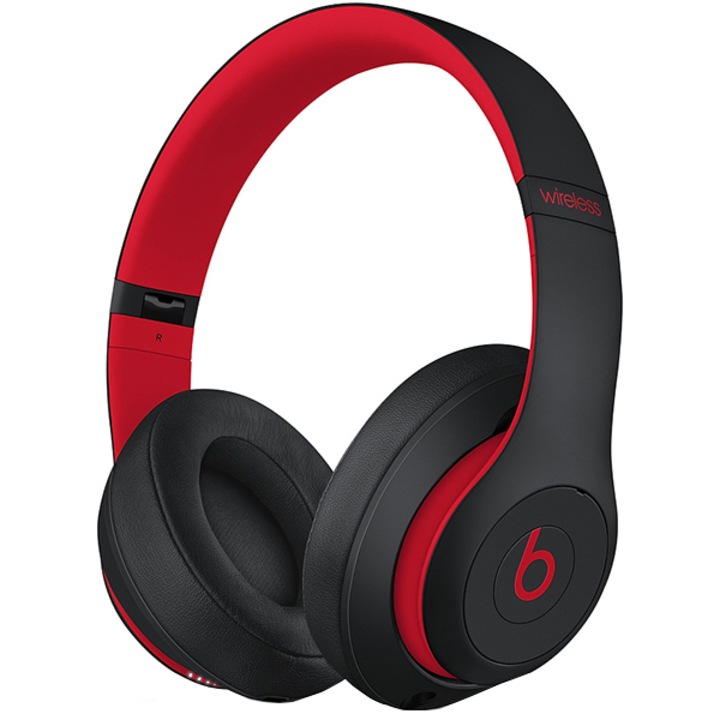 Аудио слушалки Beats Studio3, Безжични, The Beats Decade Collection, Оver-Еar, Черно-червени/Black-Red