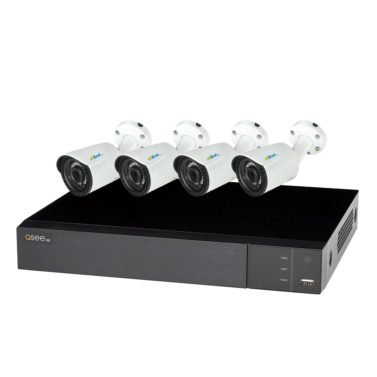 Kit exterior 4 camere supraveghere FullHD