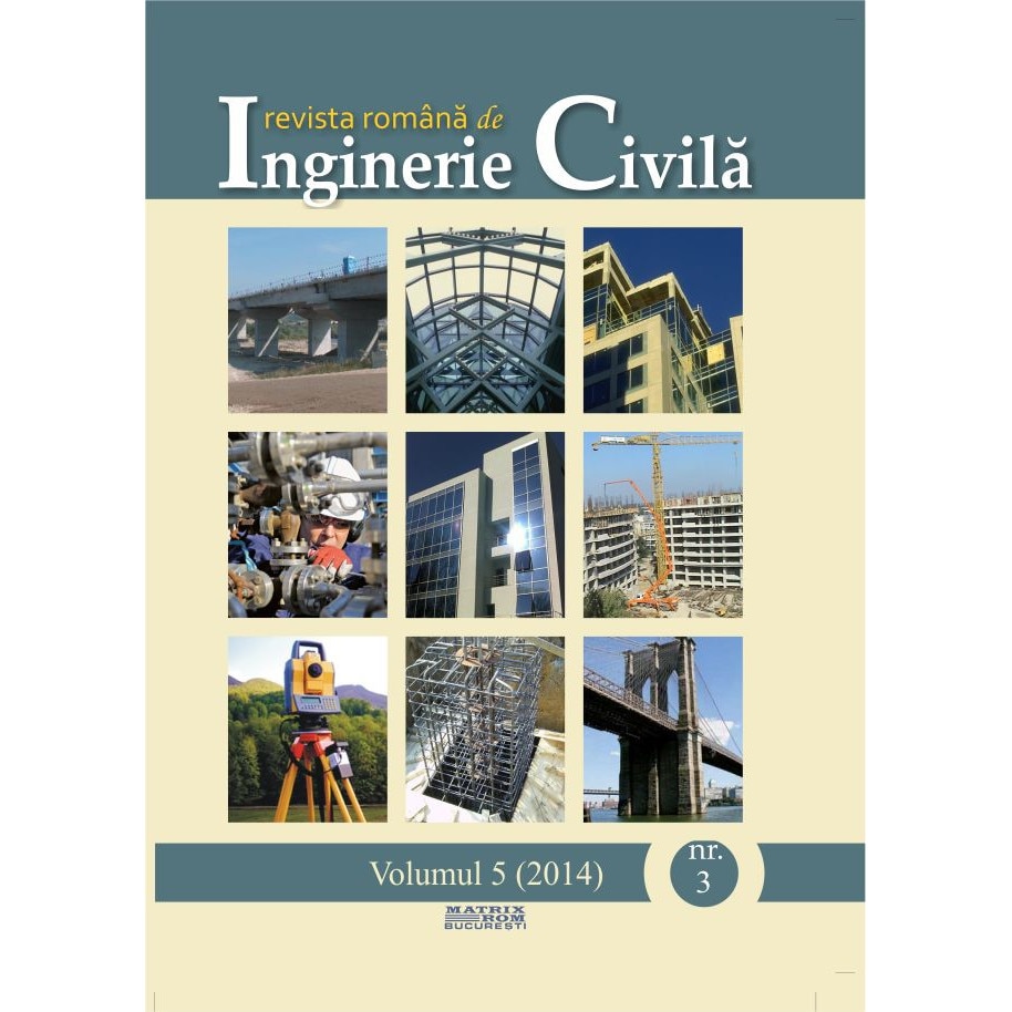 Revista romana de inginerie civila 3/2014, Colectiv autori