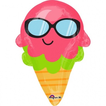 Balon Folie Figurina Con de Inghetata - 35 x 53 cm, Amscan 35043 Balon Folie Figurina Con de Inghetata - 35 x 53 cm, Amscan 35043