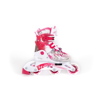 Role reglabile Cygnus Racer Girl II, Roz-Alb, 30-33 Role reglabile Cygnus Racer Girl II, Roz-Alb, 30-33