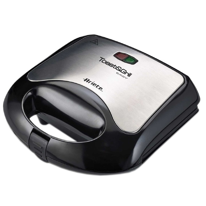 Sandwich-maker Ariete 1980, 750 W, Negru