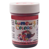Colorant alimentar gel rosu carmin, 35g - Lumea Basmelor