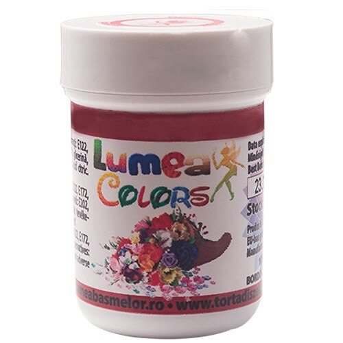 Colorant alimentar gel visiniu, 35g - Lumea Basmelor