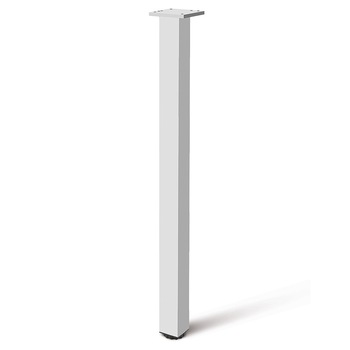 Picior pentru masa, cu profil patrat 46x46 mm, H710 Picior pentru masa, cu profil patrat 46x46 mm, H710
