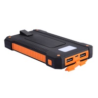 baterie portabila akashi 2xusb waterproof ipx4 panou solar lanterna 8000mah blackorange imagen 14_0_
0
