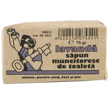 Sapun de toaleta, Lavanda, 75 gr Sapun de toaleta, Lavanda, 75 gr