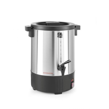 Boiler bauturi fierbinti 12 lt, Revolution, 35x37x(H)41 cm inox, 2250W, termostat 0-96 gr C, potrivit si pentru uz profesional Boiler bauturi fierbinti 12 lt, Revolution, 35x37x(H)41 cm inox, 2250W, termostat 0-96 gr C, potrivit si pentru uz profesional