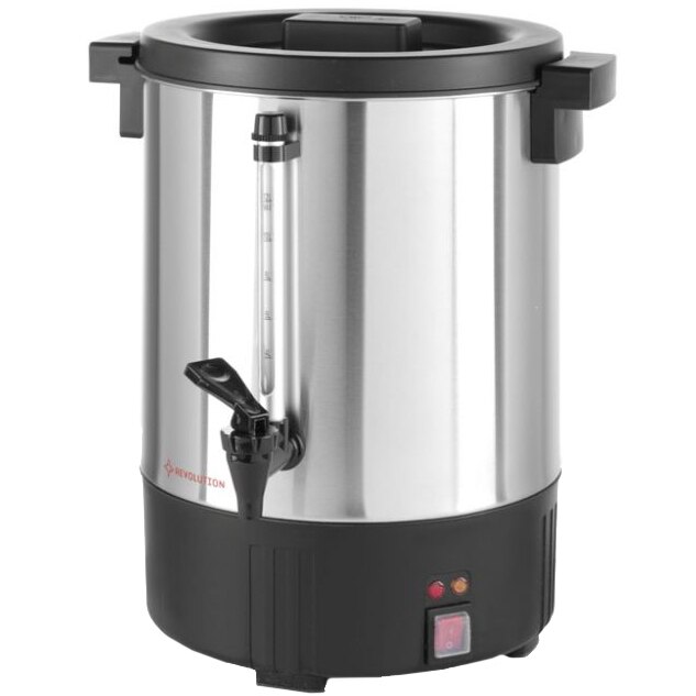 Boiler pentru bauturi calde cu un singur perete Hendi Revolution, 1300 W, 6 L, Argintiu