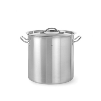 Oala profesionala inalta cu capac 21 lt, inox, 30x30 cm, Revolution by Hendi Oala profesionala inalta cu capac 21 lt, inox, 30x30 cm, Revolution by Hendi