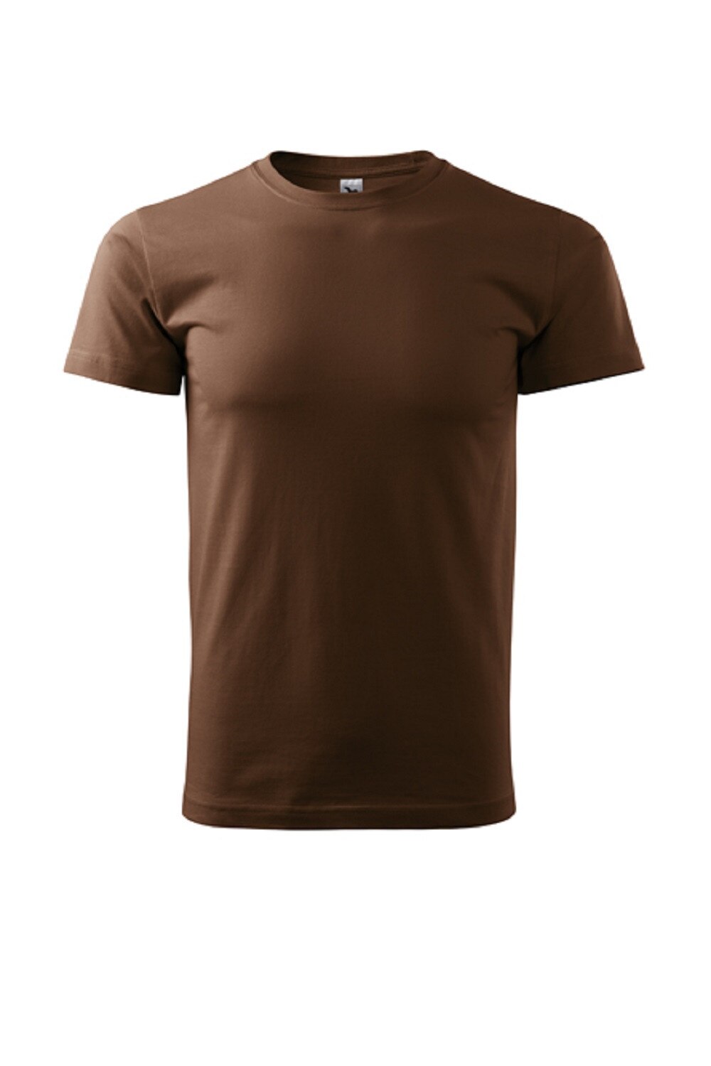 Tricou, barbati, 12A, Maro ciocolata, S