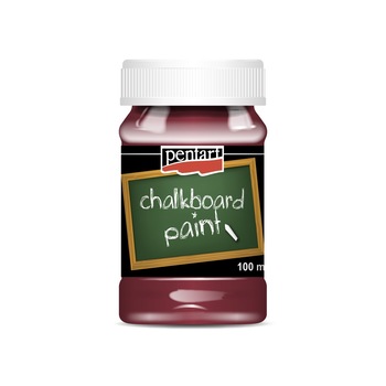 Vopsea tabla Pentart - rosu vin, 100 ml Vopsea tabla Pentart - rosu vin, 100 ml