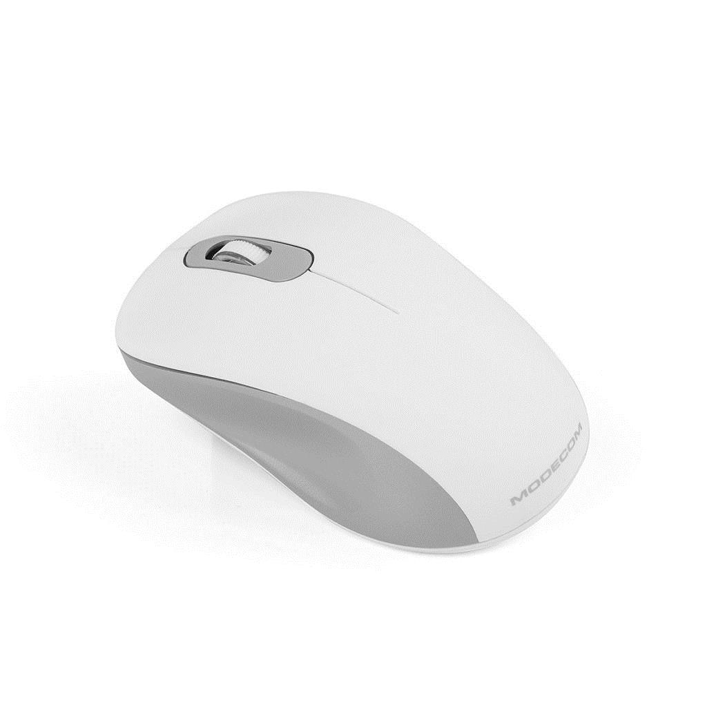 Mouse optic wireless Modecom WM10S alb