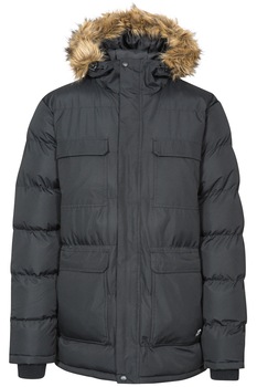 Trespass, Geaca impermeabila cu vatelina Baldwin, Negru, M Trespass, Geaca impermeabila cu vatelina Baldwin, Negru, M